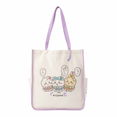 Japan Chiikawa Embroidered Tote Bag - Chiikawa & Hachiware & Usagi / Magical Chiikawa