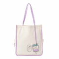 Japan Chiikawa Embroidered Tote Bag - Chiikawa & Hachiware & Usagi / Magical Chiikawa - 4