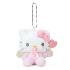 Japan Sanrio Original Mascot Holder - Hello Kitty / Baby Angel Heart Cane