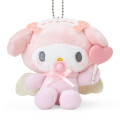 Japan Sanrio Original Mascot Holder - My Melody / Baby Angel Heart Cane - 2