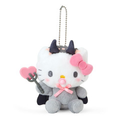 Japan Sanrio Original Mascot Holder - Hello Kitty / Baby Devil