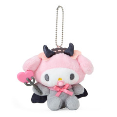 Japan Sanrio Original Mascot Holder - My Melody / Baby Devil