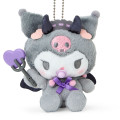 Japan Sanrio Original Mascot Holder - Kuromi / Baby Devil - 2