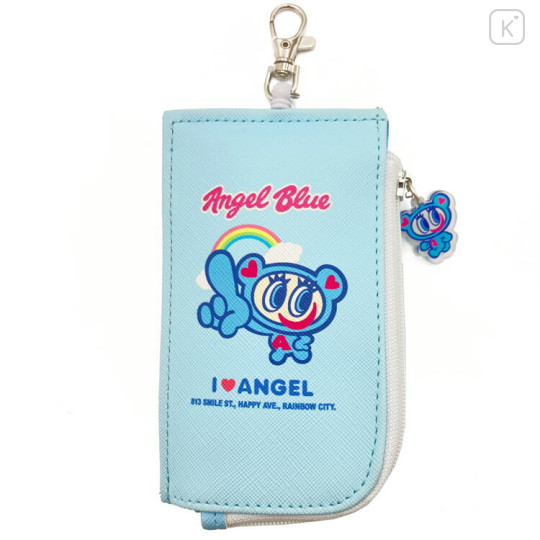 Japan Angel Blue Pass Case & Key Case with Reel - Nakamura kun - 1