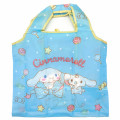 Japan Sanrio Eco Shopping Bag - Cinnamoroll & Milk Blue Heart - 2