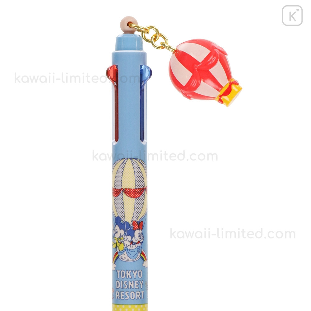 Japan Tokyo Disney Resort EnerGel 3 Color Multi Gel Pen - Mickey Mouse ...