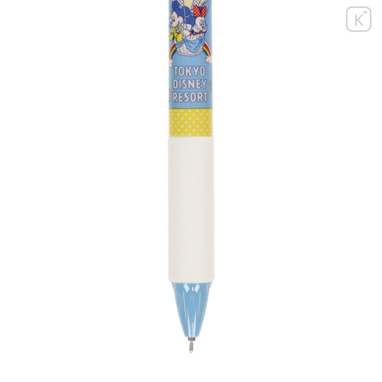 Japan Tokyo Disney Resort EnerGel 3 Color Multi Gel Pen - Mickey Mouse & Minnie Mouse - 5