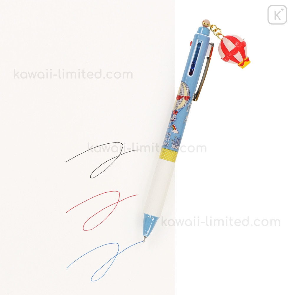 Japan Tokyo Disney Resort EnerGel 3 Color Multi Gel Pen - Mickey Mouse ...
