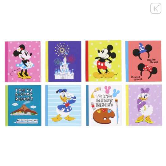 Japan Tokyo Disney Resort Memo Set - Mickey & Friends - 1