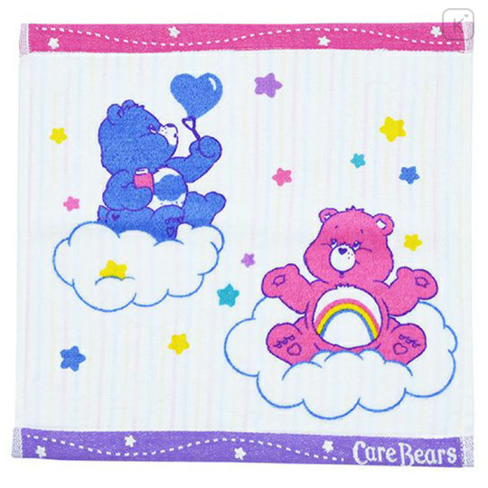 Japan Care Bears Wash Towel - Bedtime Bear & Cheer Bear - 1