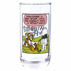 Japan Disney Glass Tumbler - Pooh & Tigger / How Come