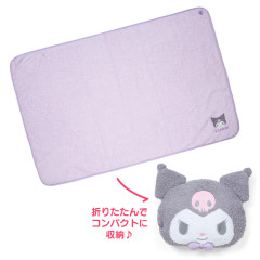 Japan Sanrio Original 3way Blanket - Kuromi / Warm Room