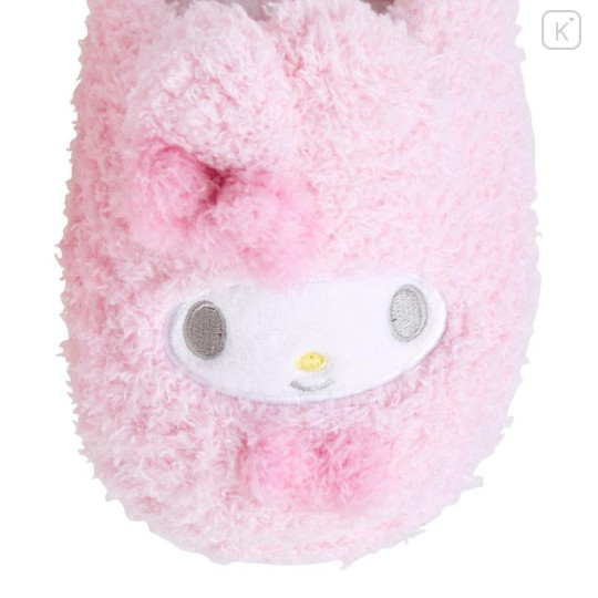 Japan Sanrio Original Kids Face Slippers - My Melody / Warm Room - 4