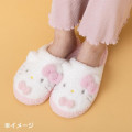 Japan Sanrio Original Face Slippers - Hello Kitty / Warm Room - 5