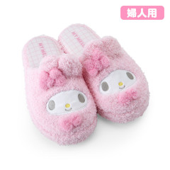 Japan Sanrio Original Face Slippers - My Melody / Warm Room