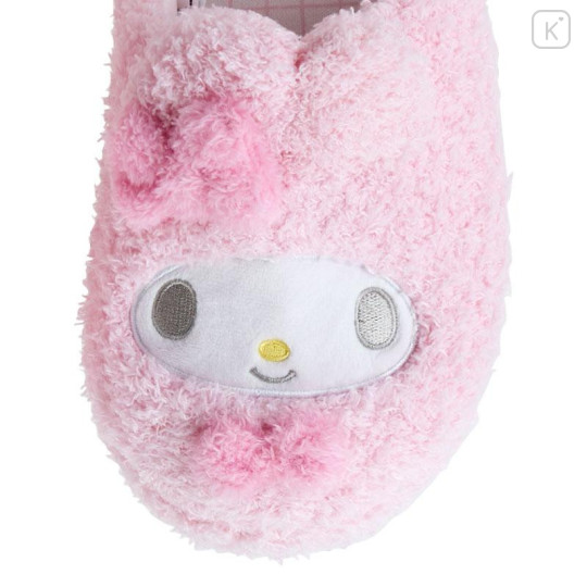 Japan Sanrio Original Face Slippers - My Melody / Warm Room - 4