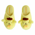 Japan Sanrio Original Face Slippers - Pompompurin / Warm Room - 2