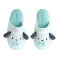 Japan Sanrio Original Face Slippers - Pochacco / Warm Room - 2