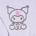 Japan Sanrio Original Quilt Room Wear - Kuromi / Warm Room - 4