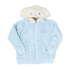 Japan Sanrio Original Zip Up Hoodie - Cinnamoroll / Warm Room