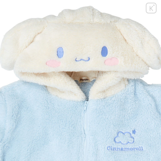 Japan Sanrio Original Zip Up Hoodie - Cinnamoroll / Warm Room - 2