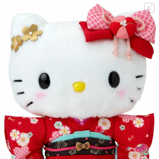 Japan Sanrio Original Plush Toy - Hello Kitty / Kimono - 3