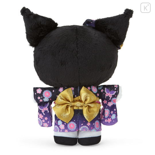 Japan Sanrio Original Plush Toy - Kuromi / Kimono - 2