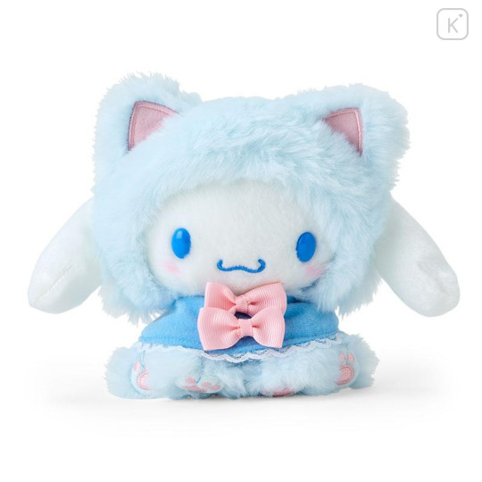 Japan Sanrio Original Cuddle Plush Toy Care Set - Cinnamoroll : Kitten - 4