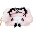 Japan Sanrio Original Face-shaped Card Case - My Melody / Dream Ribbon - 2