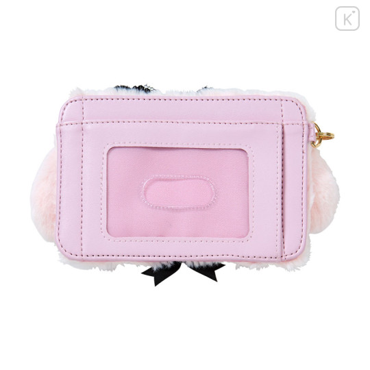 Japan Sanrio Original Face-shaped Card Case - My Melody / Dream Ribbon - 3