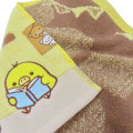 Japan San-X Mini Towel Jacquard Handkerchief - Rilakkuma / Kiiroitori Diary - 2