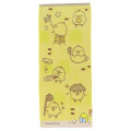 Japan San-X Jacquard Face Towel - Rilakkuma / Kiiroitori Dairy - 1