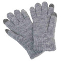 Japan San-X Embroidery Smartphone Compatible Gloves - Kiiroitori / Grey - 2