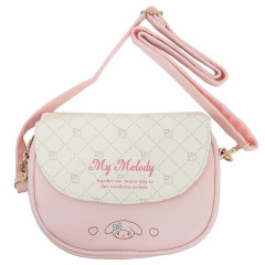 Japan Sanrio Mini Shoulder Bag - My Melody / Pink White