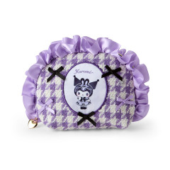 Japan Sanrio Original Pouch - Kuromi / Dream Ribbon