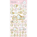 Japan San-X Sticker Sheet - Pokantotan / Forgetful but Fine A - 1