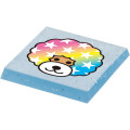 Japan San-X Tile Sticker - Afro Ken - 2