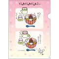 Japan San-X A4 Clear Holder Set - Nyan Nyan Nyanko - 2