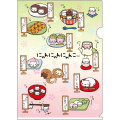 Japan San-X A4 Clear Holder Set - Nyan Nyan Nyanko - 3