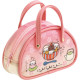 Japan San-X Clear Pouch - Nyan Nyan Nyanko : Boston Bag Style Pink