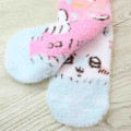 Japan Chiikawa Fluffy Socks - Momonga : Pink - 2