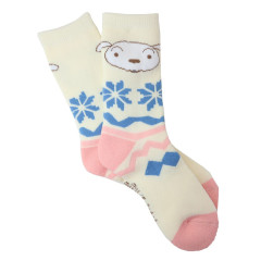 Japan Crayon Shin-chan Warm Socks - Shiro / Snow Christmas