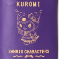 Japan Sanrio Pouch - Kuromi : Magical Book-style Gold Foil - 4