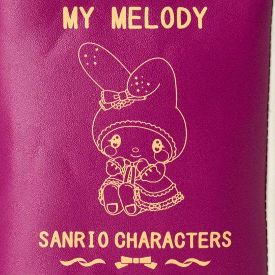 Japan Sanrio Pouch - My Melody : Magical Book-style Gold Foil - 4