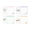 Japan Koupen Chan Desk Calendar - Happy Life B / 2025 - 2