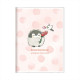 Japan Koupen Chan A6 Monthly Schedule Book - 2025 : Pale Pink