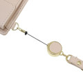 Japan Koupen Chan Pass Case Card Holder & Coin Case & Reel - Beige - 4