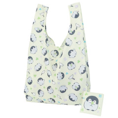 Japan Koupen Chan Eco Shopping Bag - Pale Yellow Lucky Leaf