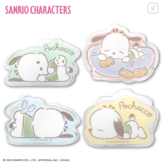 Japan Sanrio Acrylic Clip Set - Pochacco - 2