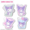 Japan Sanrio Acrylic Clip Set - Kuromi - 2